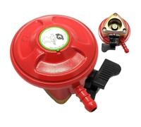 Regulador de gas Recambio Ajustable Baja Presión 37mbar | Regulador de gas propano estufa 27mm Quemador Estufa Calefactor Interior Exterior Patio Camping