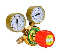 Regulador de Gas Regulador de Acetileno Medidor de Acetileno Reductor de Presión de Acetileno para Kit de Corte de Soplete de Gas G5/8 CGA580