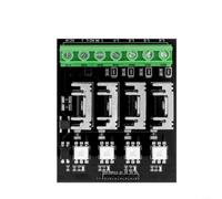 Regulador de intensidad AC de 4 canales, 220 V, 5 A - 10 A, con aislamiento optoacoplador, control lógico de 3,3 V/5 V para microcontroladores, calentadores, motores y sistemas de ventilación