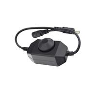 Regulador de intensidad en línea, regulador de intensidad manual, luz de fantasía RGB monocromática con controlador LED sincronizado, atenuador LED