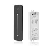 Regulador de intensidad LED con mando a distancia, CC 5 V-36 V, 8 A, 2,4 GHz, mando a distancia, interruptor de atenuación, montaje en pared, controlador de tira LED táctil, para tiras LED
