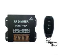 Regulador de intensidad LED, DC 12-24 V 30 A RF inalámbrico control remoto regulador de luz para control remoto inalámbrico
