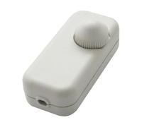 Regulador de luz sobremesa, 100W, color blanco. Ideal para crear la atmósfera perfecta. Ajusta la intensidad de la luz a tu gusto y transforma tu espacio en un lugar acogedor.