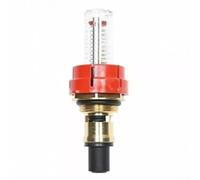 Regulador de medidor de flujo de calefacción por suelo radiante con cuerpo de latón, componentes ABS, vidrio de visión transparente y rango de flujo lineal 0-5 L/min para puesta en marcha del sistema