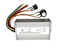 Regulador de motor CC 100 A puente H 10 - 55 V para control de velocidad PWM hacia adelante/atrás para aplicaciones industriales, plata