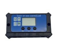 Regulador de panel solar de 12 V/24 V con ajuste de tiempo y doble puerto USB para eficiencia de conversión de energía en actividades al aire libre. Fuente de alimentación solar