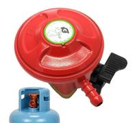 Regulador de parrilla Recambio Baja Presión Clip 37 mbar | Regulador Barbacoa Propano 27 mm Quemador Estufa Calefactor Interior Exterior Patio Camping