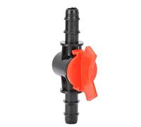 Regulador de Peces Controlador de Válvula de Acuario de Plástico de 14 Mm para un Ajuste Preciso 2 Piezas Rojo Negro (10mm)