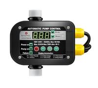 Regulador de Presión Automático Vertical Adjustable 0.5-6.7 bar Presión de Salida Adjustable con Control Digital Presscontrol - Protección Bomba Agua IP65 - Uso Doméstico Agrícola y Civil - FLUVIA