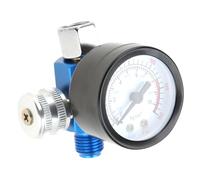 Regulador De Presión De Aire Para Pistola De Pintura En Aerosol De 1/4", Kit De Regulador De Válvula Reguladora De Presión De Aire, Accesorio Para Herramienta Neumática, Para Instrumentos De Pistola P