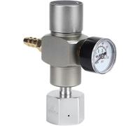 Regulador de presión de CO2, mini regulador de gas CO2 2 en 1 con manómetro y adaptador de 3/8" a TR21.4 para SodaStream.