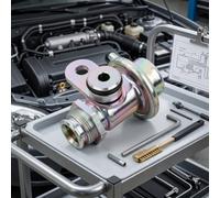 Regulador de presión de combustible para Lanos 99-02 1.6L Aleación de Zinc | Directo para ajuste para lanos 1999-2002, compatible con motor de 1.6L, reemplaza la pieza 96184759, control de presión