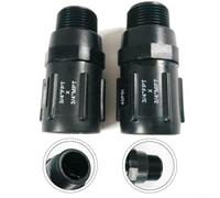 Regulador de presión de flujo bajo BSP de 3/4 pulgadas para riego por goteo de granja con cuerpo ABS y soporte para tasas de flujo entre 2.8 y 8.7 GPM (30PSI)