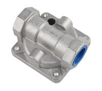 Regulador de presión de gas natural, regulador de gas natural NPT ajustable de 3/4 pulgadas, salida de 1/2 PSI columna de agua de 4 a 10 pulgadas, para electrodomésticos de GLP, metal robusto