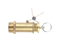 Regulador de presión de latón válvula de alivio de seguridad 120PSI para compresores de aire y máquinas de espuma (16 kg)
