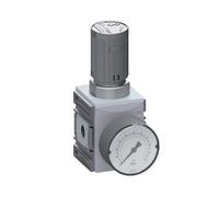 Regulador de presión de precisión para montaje de colector G1/4''&3/8'' 2500l/min 0.5-16.0bar/7-232psi PA Futura 1