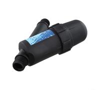 Regulador de presión de riego por goteo y filtro con prevención de reflujo, control de flujo estable de 25 PSI para manguera de jardín, conector de metal de 3/4 pulgadas para riego al aire libre