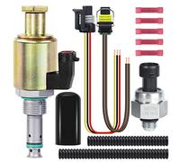 Regulador de presión del inyector de válvula IPR 7.3 y sensor ICP 7.3 Powerstroke con coleta compatible con Ford F250 F350 F450 F550 / Super Duty E350 E450 E550 / Excursion F650 F750 NO# F81Z9C968AA