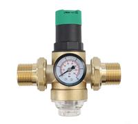 Regulador de presión DN25 de latón para control estable de presión de salida con indicador visual y soporte de filtración