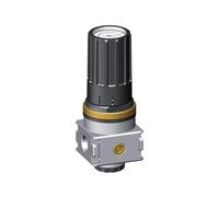 Regulador de presión G1/4'' 1450l/min 0.5-10.0bar/7-145psi Perilla de fundición de zinc con manómetro Multifix 0