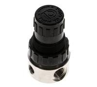 Regulador de presión G1/4'' 350l/min 0.2-3.0bar/3-44psi Acero inoxidable/POM Gases Líquidos