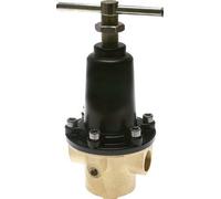 Regulador de presión G1'' 6500l/min 0.2-3.0bar/3-44psi Latón Gases Líquidos
