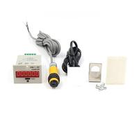 Regulador de presión, Interruptor De Presión 2 Piezas, Contador Electrónico Pantalla Digital Automático 220 V Inducción Punzón Industrial Punto Inteligente JDM11-6H 24 12,para compresor(2m(E3F-R2))