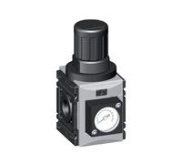 Regulador de presión para ensamblaje de colector G1/4'' 1000l/min 0.5-8.0bar/7-116psi PA 40 mm Manómetro Futura 0