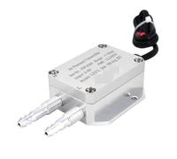 Regulador de presión, Sensor de presión de aire LCD Transmisor de presión diferencial de viento digital, Sensor de salida de 4-20 mA -Transmisor de presión de gas de 50-0-50 kpa(0-5V Output,0-10Kpa)