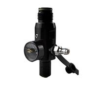 Regulador de tanque de aire M18X1.5 o 5/8-18UNF rosca 4500psi HPA con salida 800psi 1800psi cilindro válvula reductora de presión (regulador 1800psi, M18X1.5)