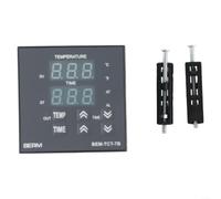 Regulador de temperatura BEM-TCT-7B-KV para máquina de estampado en caliente, termostato PID digital con entrada K/J/R/S/B/E/N/T, 100-240 VAC, relé/salida SSR, 72 x 72 mm