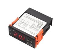 Regulador de Temperatura Inteligente de Temperatura Digital STC-1000, Termostato de Alta Precisión para el Cultivo de Refrigerador y Invernadero, Tamaño Compacto y Pantalla LCD