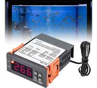 Regulador de temperatura: termostato digital STC-1000, regulador de temperatura CA 110 V-220 V, regulador de temperatura con doble sonda NTC