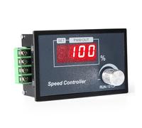 Regulador de velocidad 12V 24V 36V 48V Controlador PWM Controlador velocidad del motor DC Frecuencia ajustable DC 6-60V 30A en cortadoras de césped Escobas de nieve Cortadoras de cinta Sopladores.