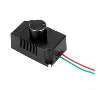 Regulador de velocidad continuo de CA 220 V, controlador de velocidad 500 W-3000 W, regulador de velocidad para bombas, ventiladores, hornos eléctricos, diseño compacto, fácil instalación, color negro
