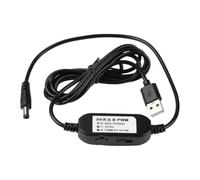 Regulador de Velocidad del motor DC5V a 5V/12V Controlador de Velocidad del Motor Interruptor de Avance+Retroceso Ajuste de Velocidad Cable del Controlador USB con Indicador (12V Version)