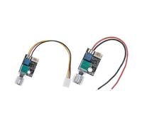 Regulador de velocidad del motor PWM de 12 a 60 V, 3 A, 25 kHz, sobrecarga de frecuencia para ventiladores de refrigeración industriales, controlador PWM manual para ventilador de caja