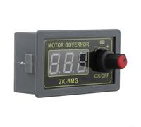 Regulador de velocidad del ventilador del motor con control de motor PWM DC, perilla de codificador digital para un ajuste preciso, arranque suave del motor y botón de inicio/parada integrado