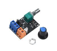 Regulador de velocidad del ventilador servidor PWM, interruptor continuo motor 3 cables y 4, CC 12 V con perilla eléctrico