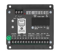 Regulador de velocidad electrónico PolyGen S6700H 24 V CC con corriente de actuador de 10 A como panel controlador de velocidad del generador para control de circuito cerrado