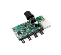 Regulador de ventilador de 12V, violencia de refrigeración, concentrador de ventilador de 3 pines y 4 pines, concentrador VGA de 6 pines, adecuado for máquina minera, regulador de Control de temperatu