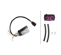 Regulador de Ventilador Interior 12 V 4 pines HELLA compatible con u.a. AUDI A6