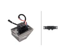Regulador de Ventilador Interior 12 V 6 pines HELLA Compatible con SEAT IBIZA