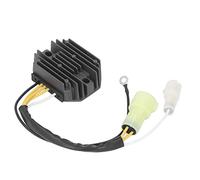 Regulador de Voltaje 12V, rectificador de Aluminio, Referencia 32800 87J00 - Voltaje Estable para batería, Resistente al Agua y Vibraciones, para Motores DF40 DF50 1999-2004