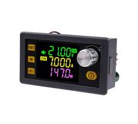 Regulador de Voltaje 12V Reductor tensión Convertidor Step up down CC 6-36V a CC 0-36V 150W 7A, VA Color LCD, Módulo de Carga Solar Regulador de Voltaje (XY-SK150)