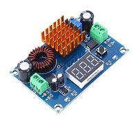regulador de Voltaje + Akozon Módulo de Impulso Digital, XH-M411 DC-DC 3-35V a 5V-45V Módulo de Fuente de alimentación 5A, Cargador de Bricolaje Módulo de Gran Potencia