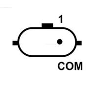 AS-PL ARE3100S Regulador del alternador