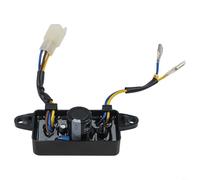 Regulador de voltaje automático de Avr para el generador monofásico 2kw-3kw con el comienzo eléctrico, vivienda plástica negra, diseño compacto de 110x38x35m m