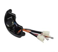 Regulador de voltaje automático trifásico 380v para 5kw a 10kw generador diesel monofásico 8 cables tipo media luna unidad de control de arranque eléctrico con condensador 450v acabado negro Shell