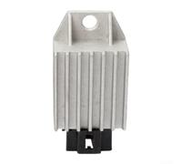 Regulador de voltaje de 12 V con diseño de 4 pines para GY6 para motores de scooter instalados en ATV, ciclomotores y Go Karts para 70CC 90CC 110CC 125CC 1For (blanco)